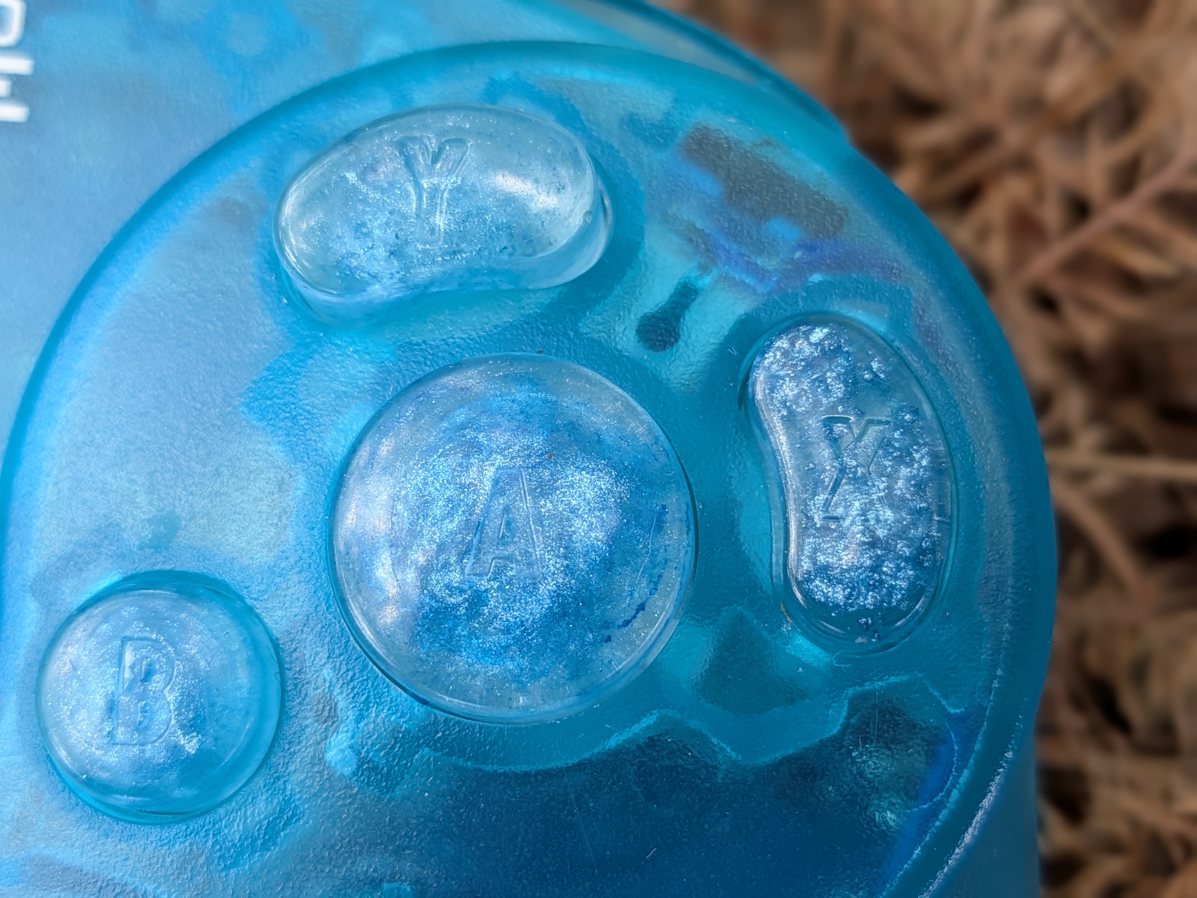 GC Buttons — Galactic Blue