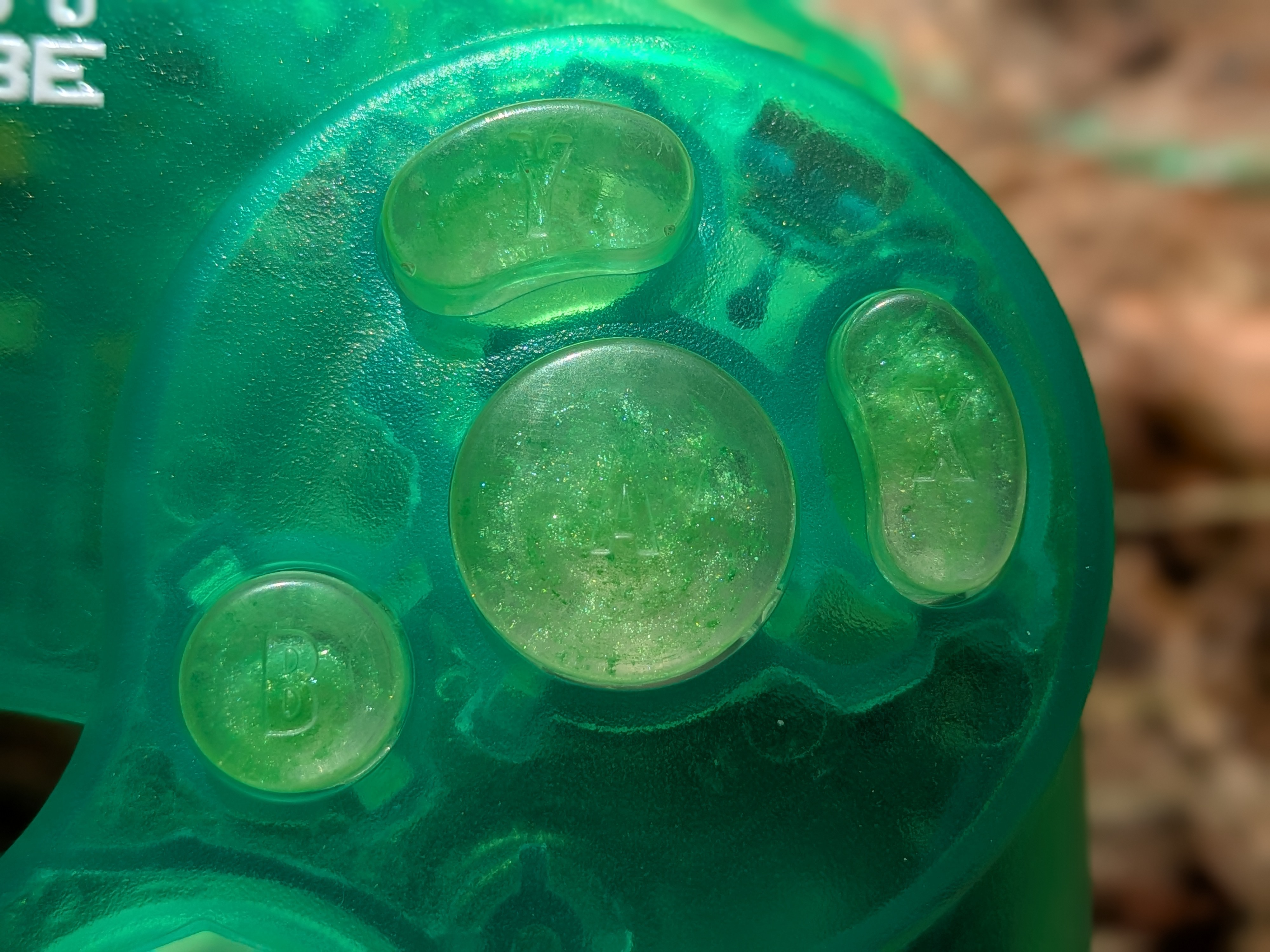GC Buttons — Galactic Green