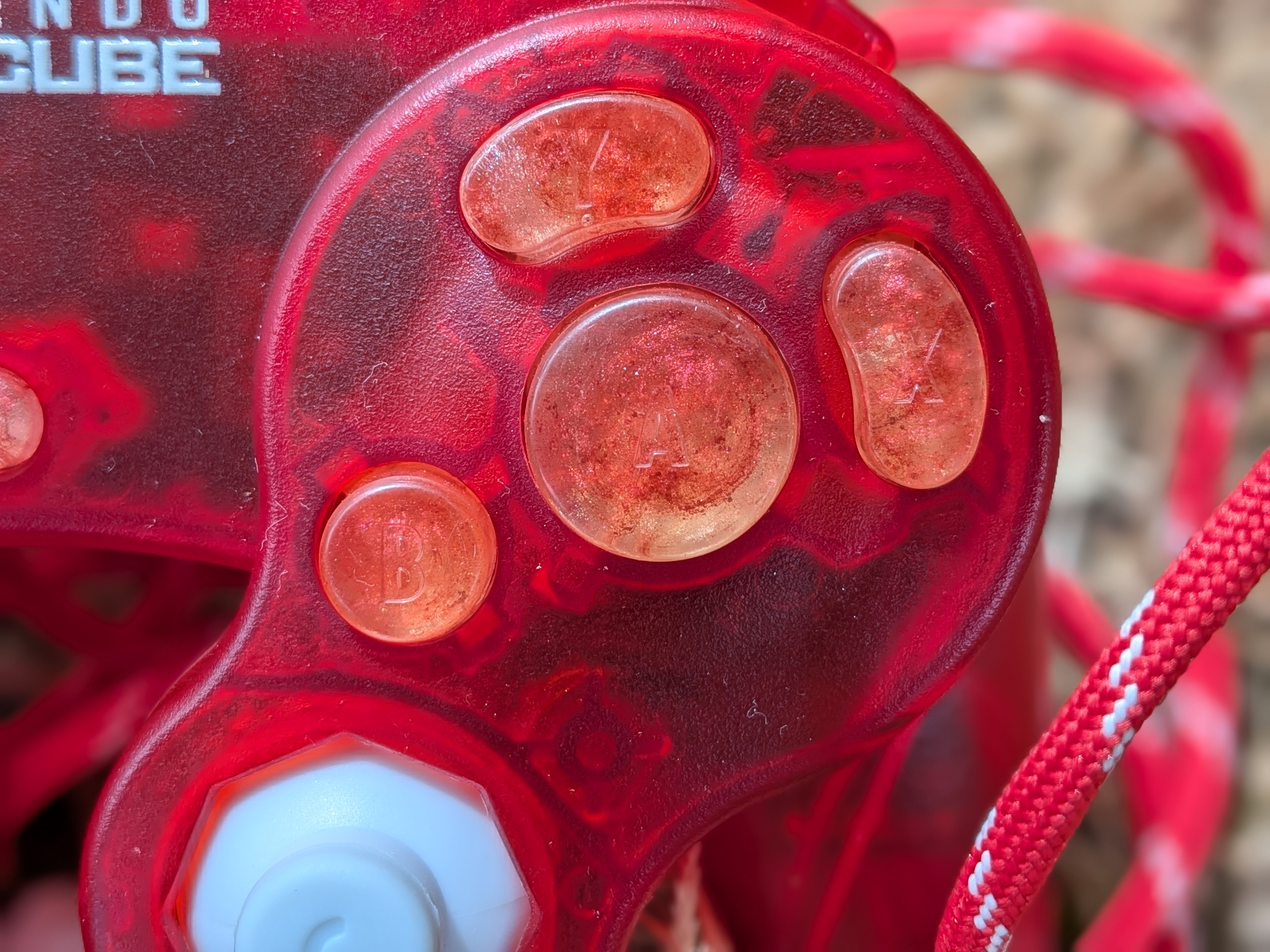 GC Buttons — Galactic Red